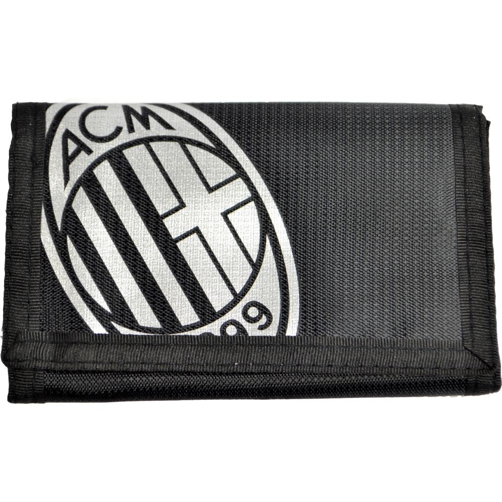 Real Madrid FC Touch Fastening Fade Design Nylon Wallet / One Size / White/Blue