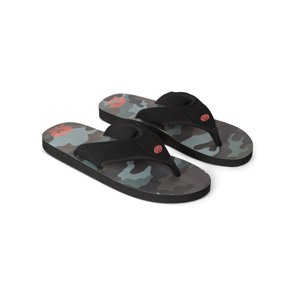 Animal Mens Jekyl Camouflage Recycled Flip Flops Discounts on