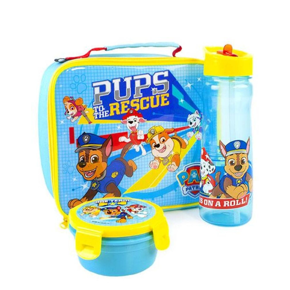 Paw patrol backpack with lunch bag deals