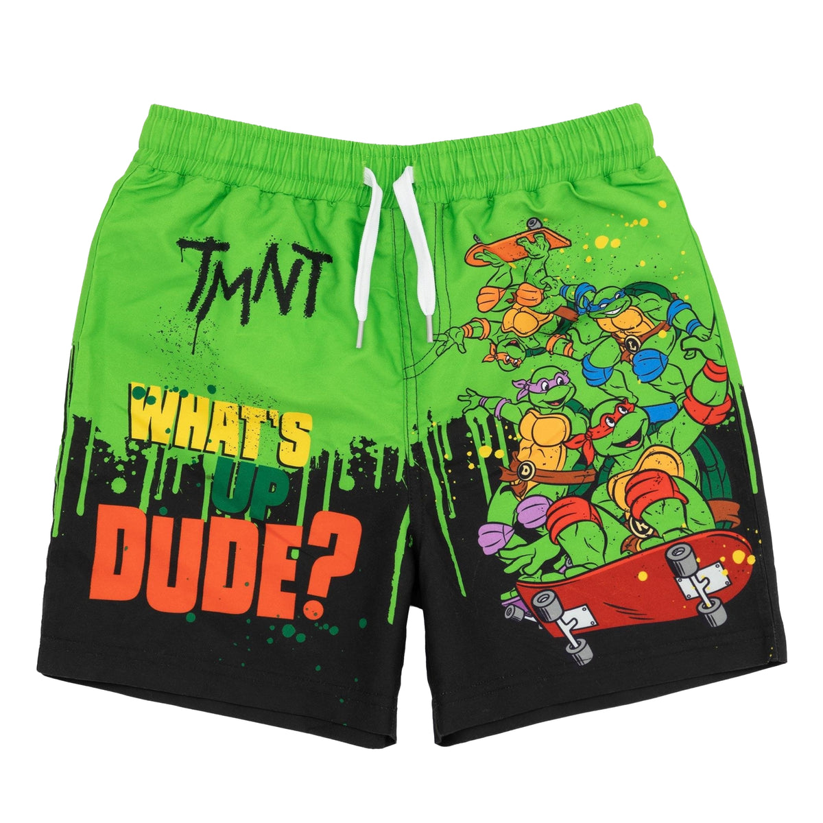 Teenage Mutant Ninja Turtles Donatello Michelangelo Raphael Leonardo  Toddler Boys T-Shirt Mesh Shorts 2T