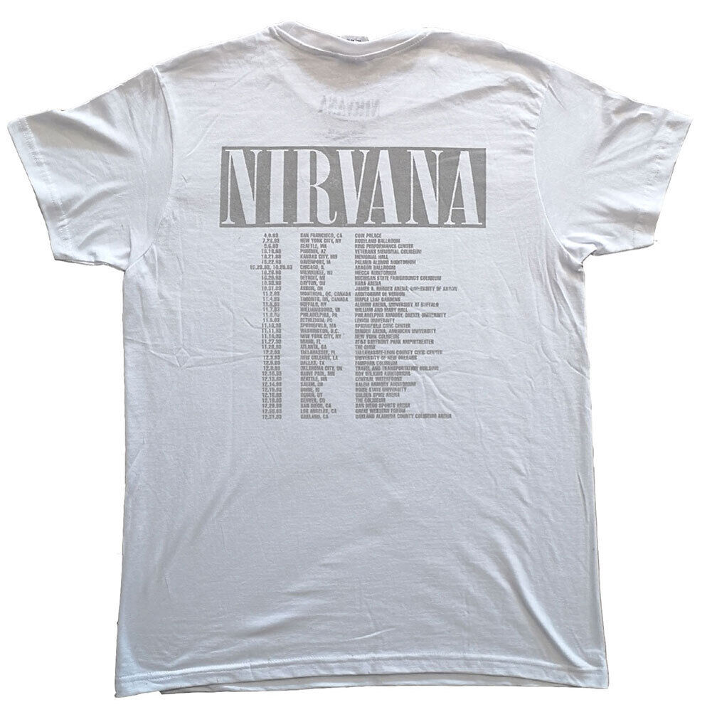 Nirvana concert t shirt hotsell