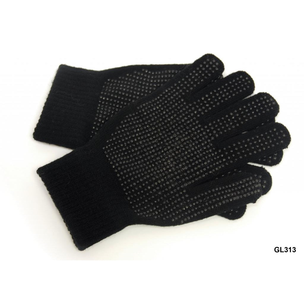 Heatguard Mens Thinsulate Touchscreen Leather Gloves 