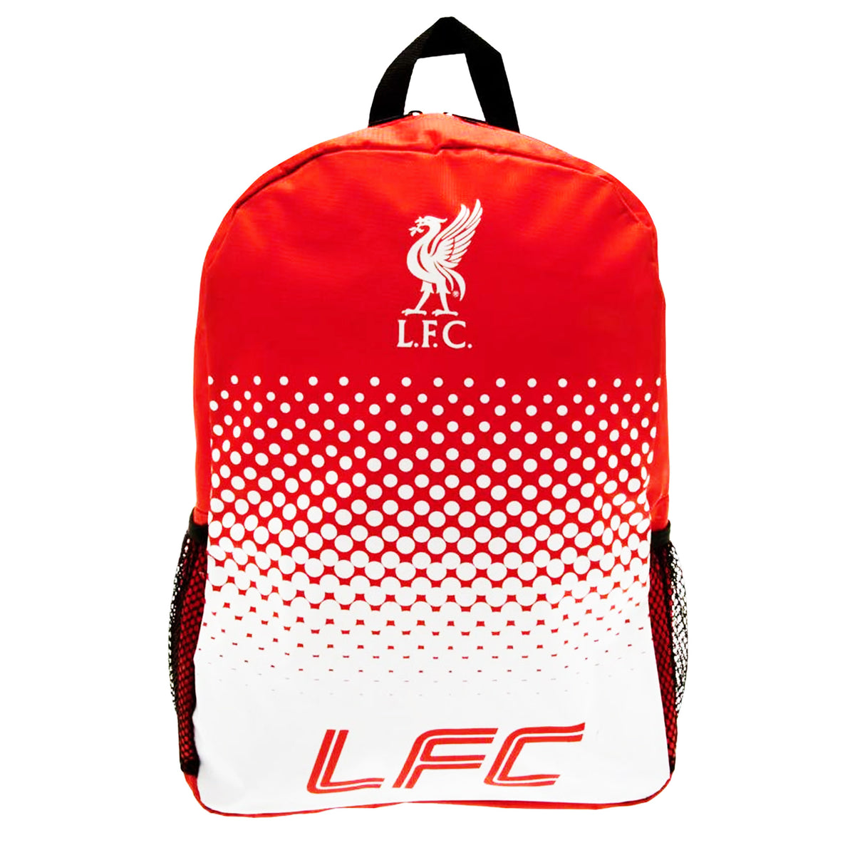 Liverpool FC Official Fade Crest Design Backpack Discounts on great Brands