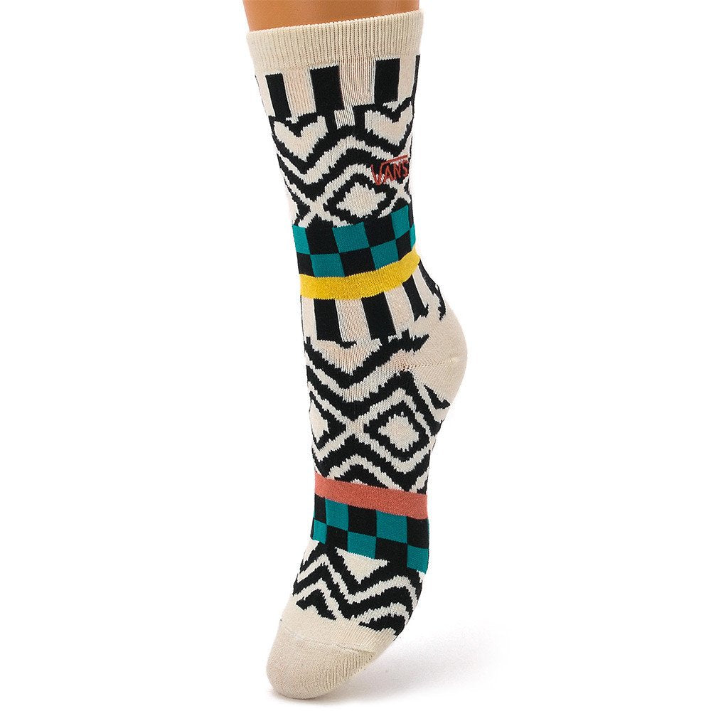 Vans Womens/Ladies Kaley Patterned Crew Socks