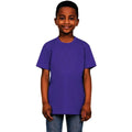 Charcoal - Front - Casual Classics Childrens-Kids Original Tech T-Shirt