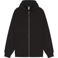 Front - Casual Classics Unisex Adult Core Ringspun Cotton Tall Full Zip Hoodie