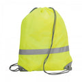 Front - Shugon Stafford Drawstring Hi-Vis Tote Bag (13 Litres) (Pack Of 2)