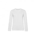 Front - B&C Womens/Ladies Organic Sweatshirt