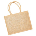 Front - Westford Mill Shimmer Jute Shopper