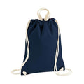 Front - Westford Mill Nautical Plain Drawstring Bag