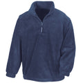 Front - Result Unlined Active 1/4 Zip Anti-Pilling Fleece Top