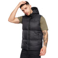 Front - Crosshatch Mens Chemerley Hooded Gilet