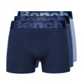 Front - Bench Mens Valdev Boxer Shorts (Pack of 3)