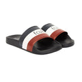 Front - FCUK Mens Stripe Sliders