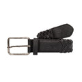 Front - Crosshatch Mens Pretzel Woven Waist Belt