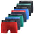 Front - Smith & Jones Mens Kesden Boxer Shorts (Pack of 7)