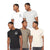 Front - Henleys Mens Bayard T-Shirt (Pack of 5)