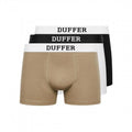 Front - Duffer Mens Skipper Boxer Shorts (Pack of 3)