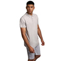 Front - Juice Mens Pritchard Marl Polo Shirt