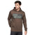 Front - Duck and Cover Mens Quantain Hoodie