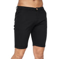 Red - Front - Crosshatch Mens Sinwood Chino Shorts