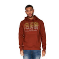 Front - Duck and Cover Mens Fillberts Hoodie