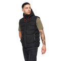 Front - Crosshatch Mens Kampleys Embossed Gilet