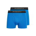 Front - Crosshatch Mens Hexter Boxer Shorts (Pack Of 2)