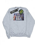 Front - DC Comics Girls Batman TV Series Batcomputer Sweatshirt