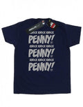 Front - The Big Bang Theory Mens Sheldon Knock Knock Penny T-Shirt