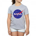 Front - NASA Girls Insignia Logo T-Shirt