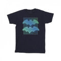 Front - DC Comics Mens Batman Grid Gradient T-Shirt