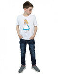 White - Lifestyle - Disney Boys Alice In Wonderland Surprised Alice T-Shirt