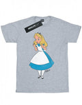 Front - Disney Boys Alice In Wonderland Surprised Alice T-Shirt