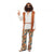 Front - Bristol Novelty Mens Hippie Costume