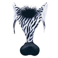 Front - Bristol Novelty Adults Unisex Zebra Mask With Sound