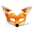 Front - Bristol Novelty Unisex Adults Mask Ears Fox Set