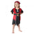 Front - Bristol Novelty Girls Skull And Cutlasses Pirate Costume