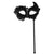 Front - Bristol Novelty Unisex Adults Lace Mask On Stick