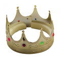 Front - Bristol Novelty Unisex Shiny Faux Gem Crown (Pack Of 2)