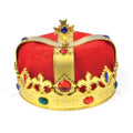 Front - Bristol Novelty Unisex Faux Gem Kings Crown