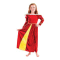 Front - Bristol Novelty Girls Tudor Dress And Headpiece Costume