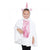 Front - Bristol Novelty Girls Unicorn Hooded Poncho