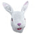 Front - Bristol Novelty Unisex White Rabbit Mask