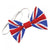 Front - Bristol Novelty Unisex Cloth Union Jack Bow Tie