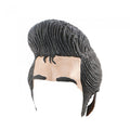 Front - Bristol Novelty Unisex Teddy-Boy Headpiece/Sideburns Plastic Wig