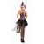 Front - Bristol Novelty Womens/Ladies Witch Pin Up Dress