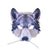 Front - Bristol Novelty Unisex Adults Realistic Wolf Face Faux Fur Mask