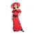 Front - Bristol Novelty Girls Scarlet OHara Costume