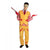 Front - Bristol Novelty Mens Dapper Clown Halloween Costume